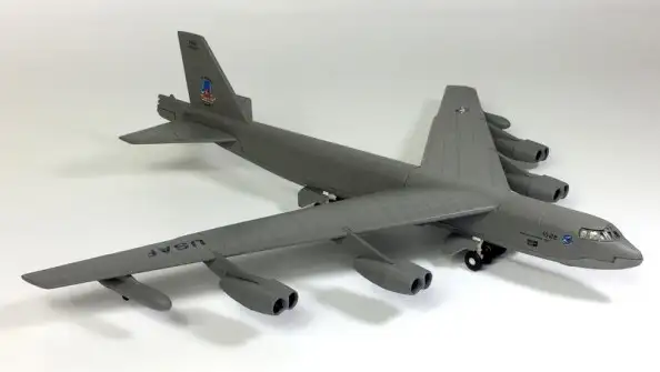 An Omega KDC-10 is the first commercial tanker to refuel USAF B-52, MC-130J over Pacific Ocean
